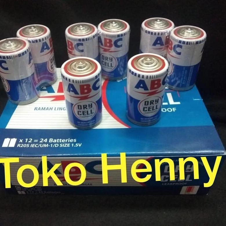 BATRE ABC BESAR ( R20 ) ..... pcs