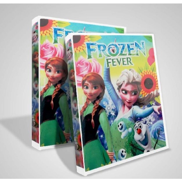 BINDER NOTE / BINDER / TEMPAT CATATAN / BINDER NOTE FROZEN UKURAN  B5