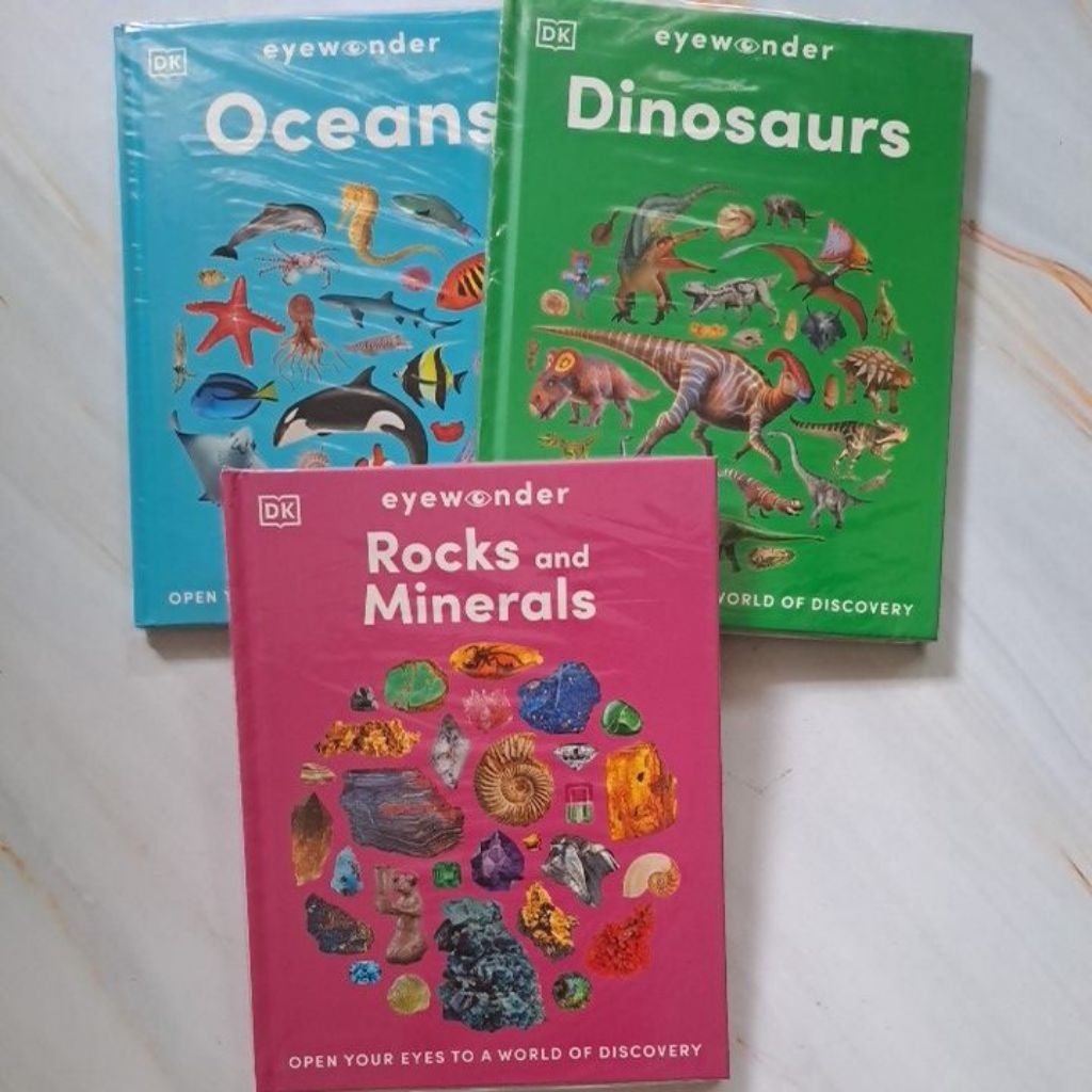 DK Eyewonder Oceans/ Dinosaurs/ Rocks & Minerals
