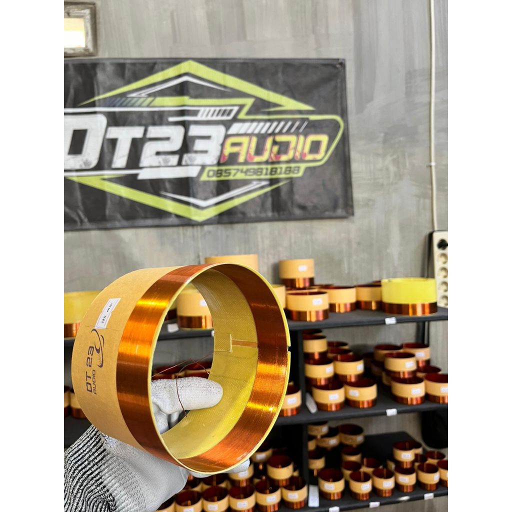 SPULL SPOOL Speaker SOUNDQUEEN SQ18JD Diameter 5 inch 125 mm Lilitan Luar Dalam