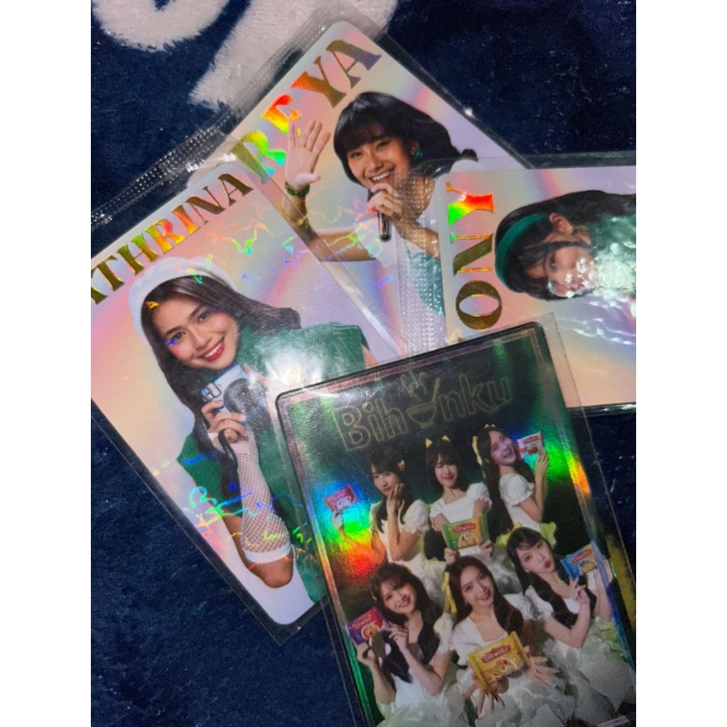 Photocard japota x JKT48 hologram