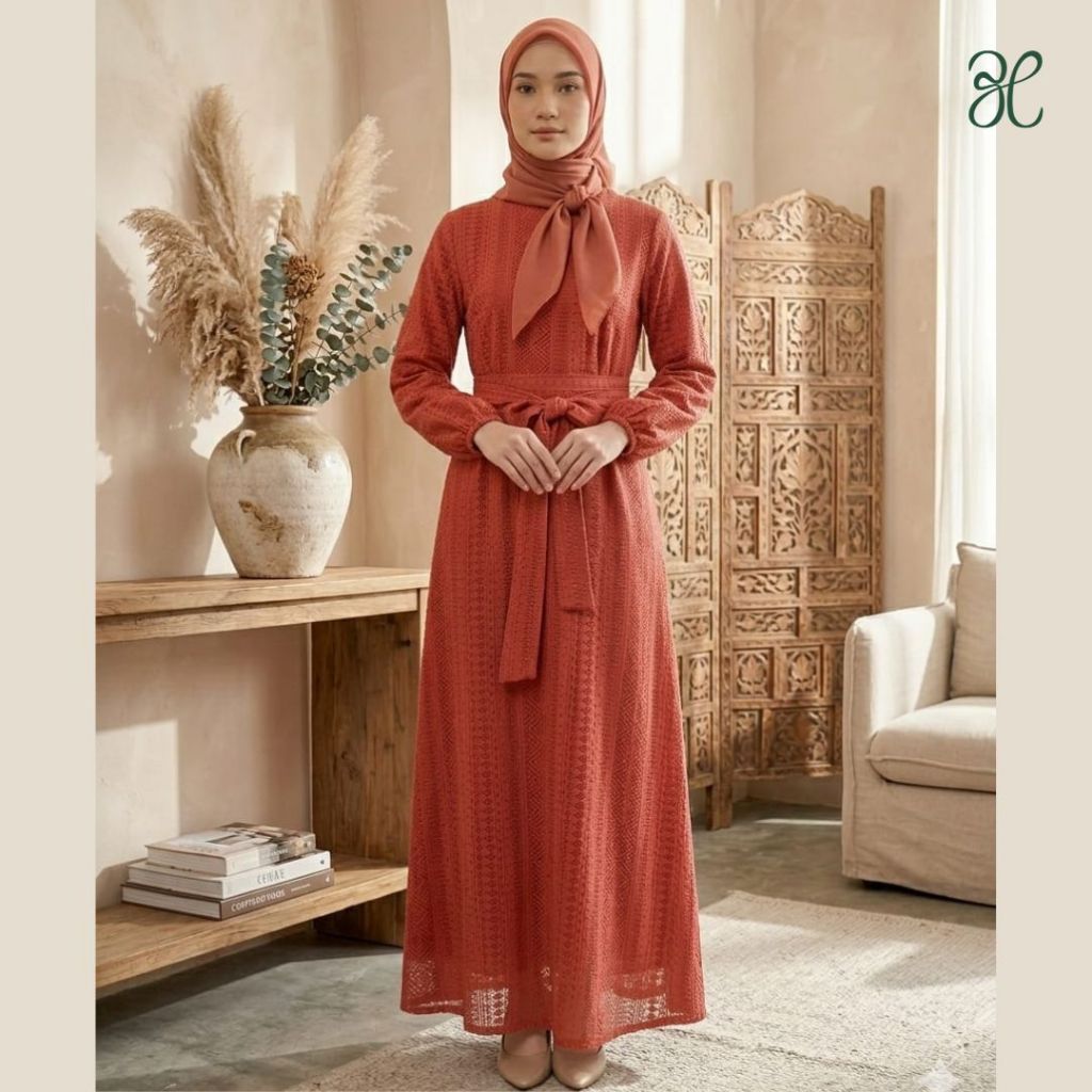 3H Cyreen Gamis Brukat (OC29)