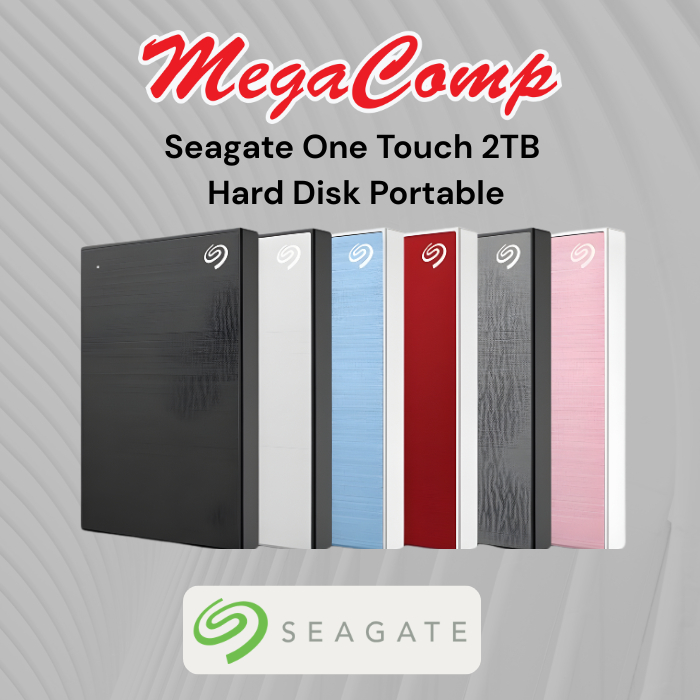 Seagate One Touch 2TB Hardisk External Portable