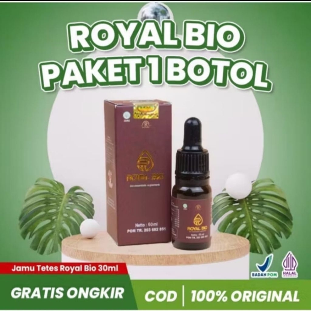 ROYAL BIO ORIGINAL HERBAL ATASI MASALAH JANTUNG BPOM TERBAIK