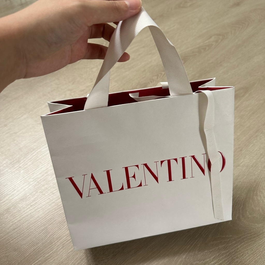 AUTHENTIC PAPER BAG VALENTINO