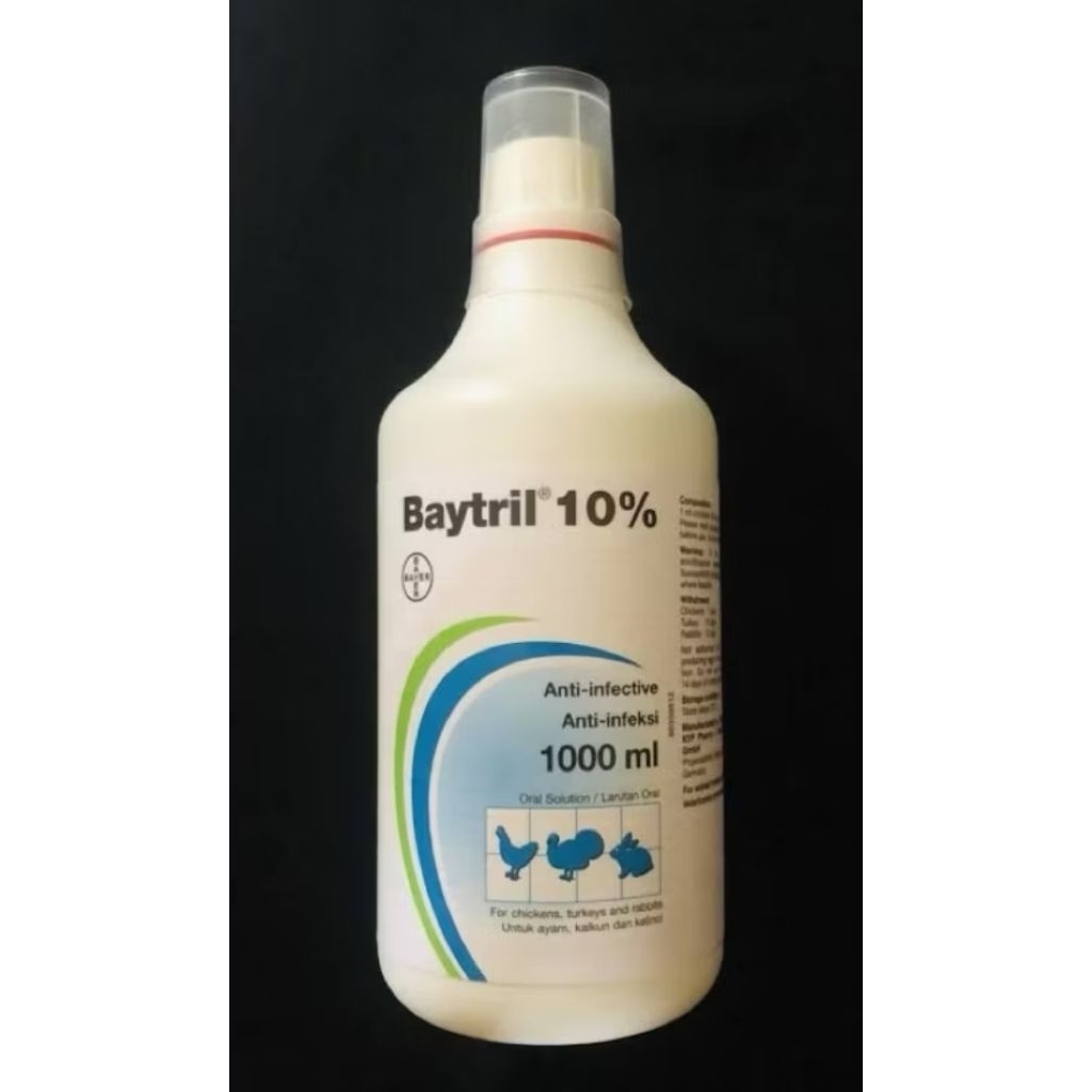 Baytril 10% 1 liter