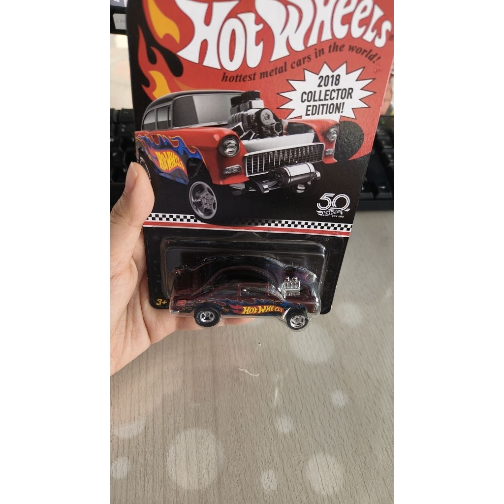 Hotwheels 55 Chevy Bel Air Gasser 2018 Collector Edition