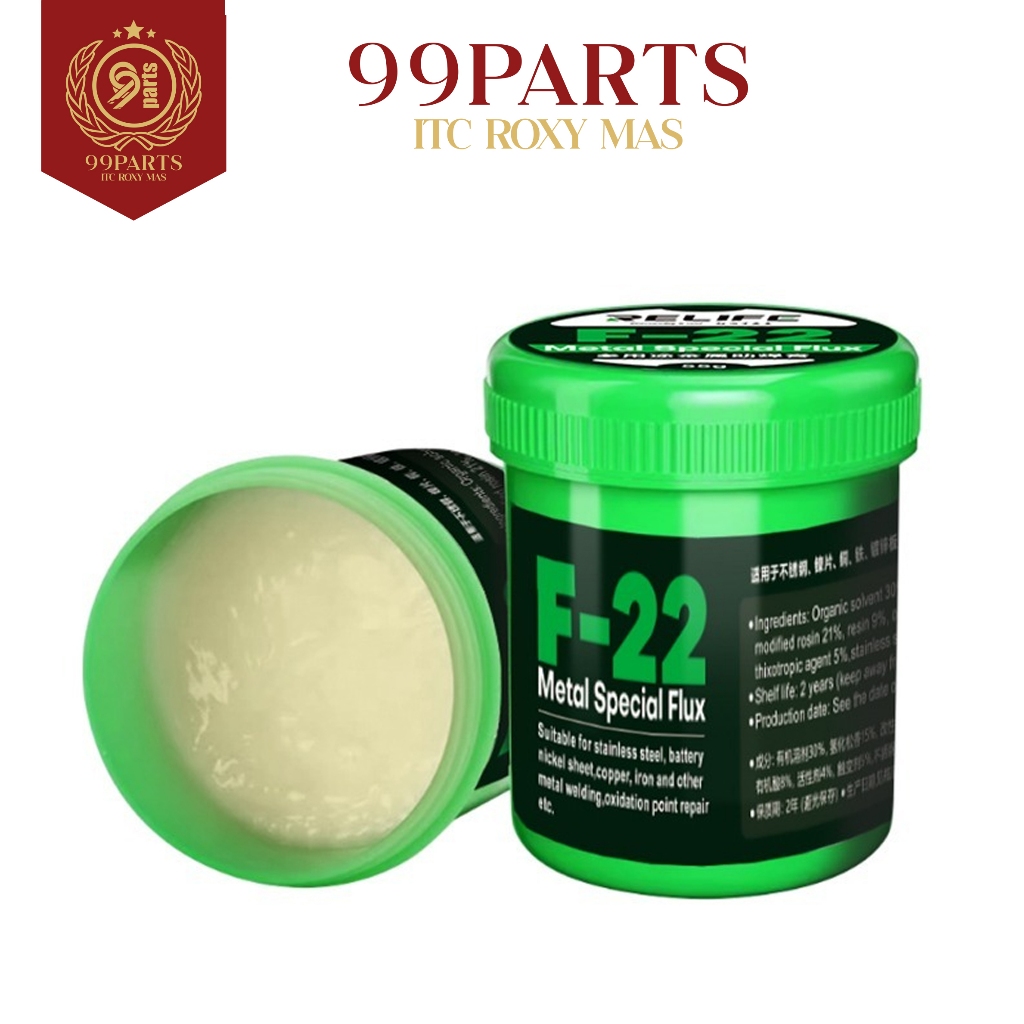 99SPS - Flux Relife F-22 For Metal / Flux Pasta Relife F22 Original / RELIFE F-22 Multipurpose metal