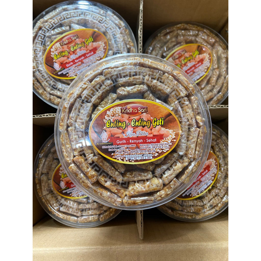 ENTING ENTING GETI KACANG TOPLES GETI KACANG OLEH - OLEH KHAS BLITAR