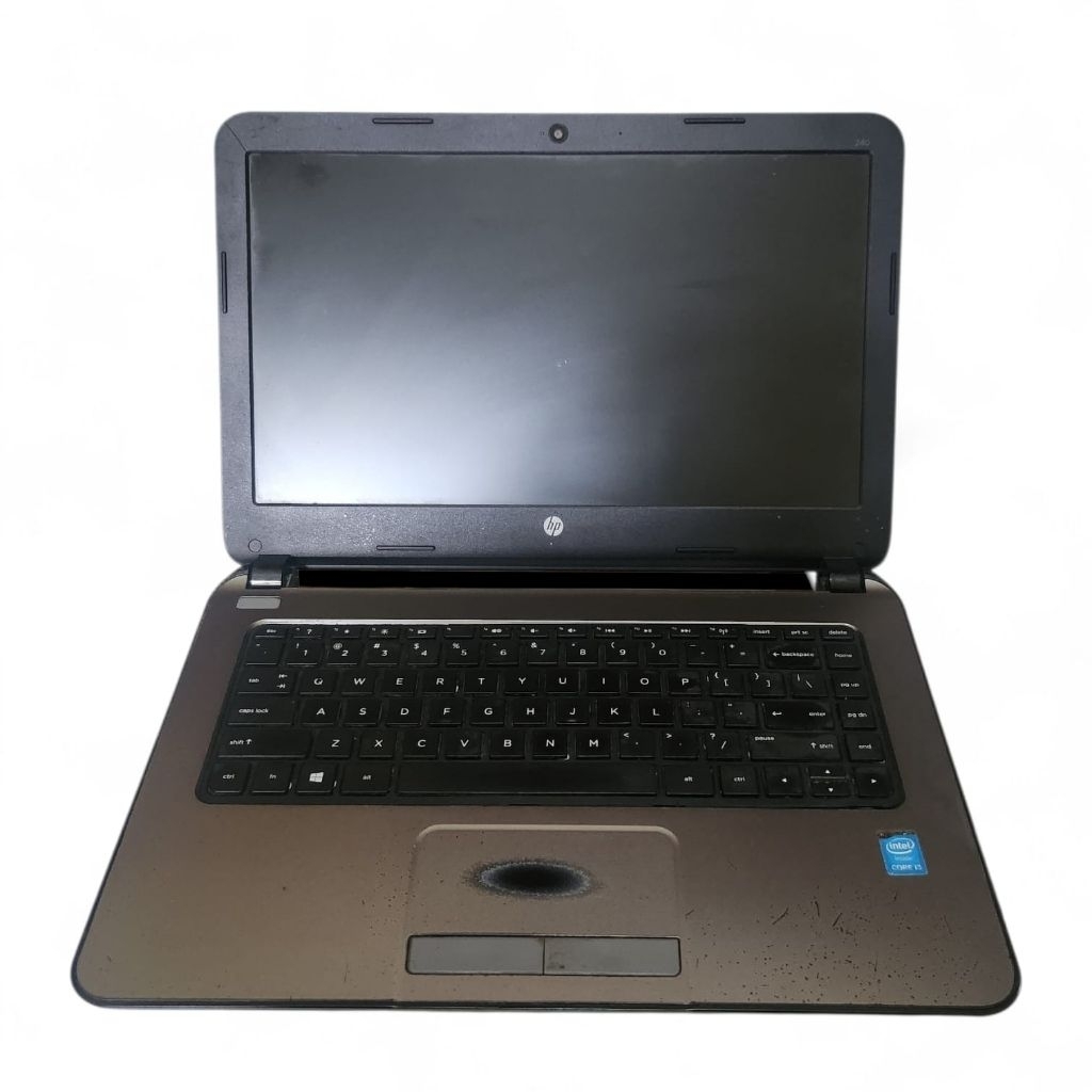Laptop HP Notebook 240 G3 core i3 4005u Tanpa Ram/HDD Minus Baterai Keyboard dan Body