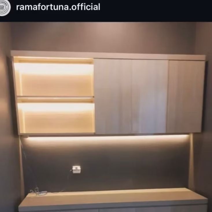 kitchen set atas uk 150 hpl