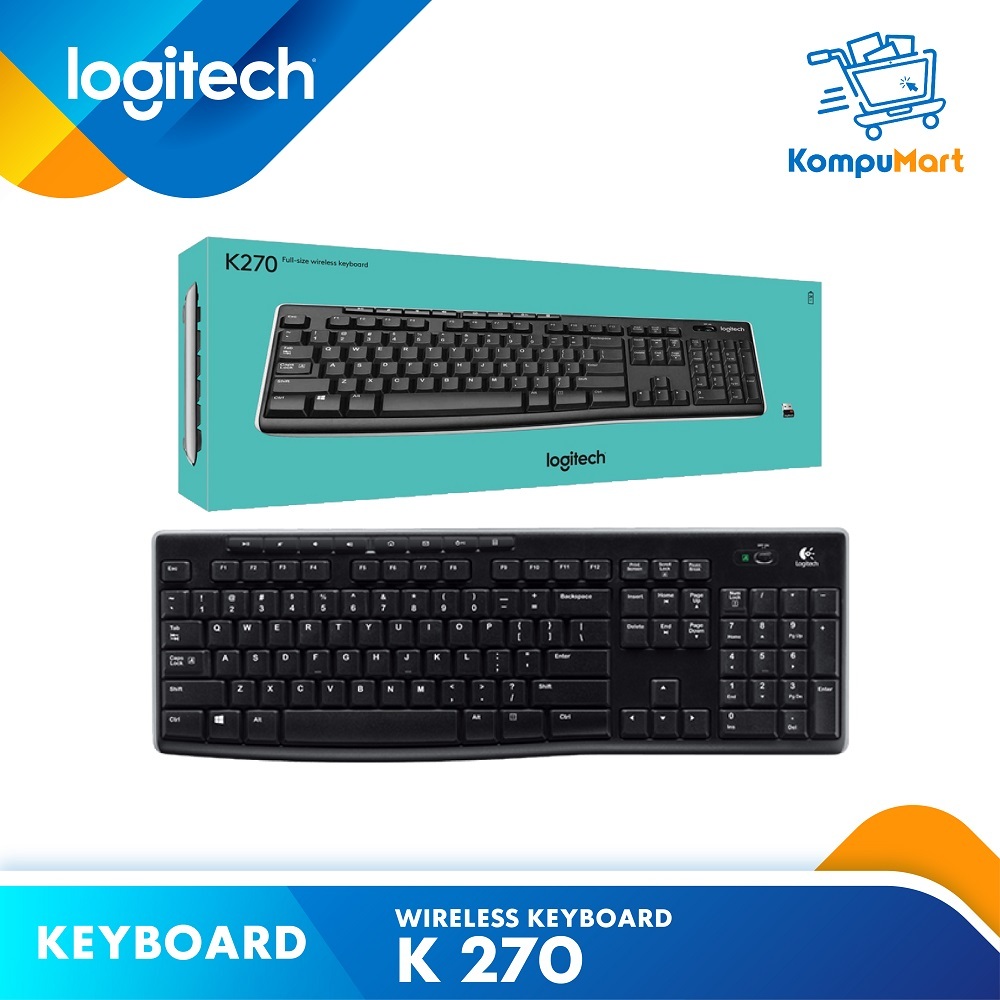 Keyboard Wireless Logitech K270 / K 270