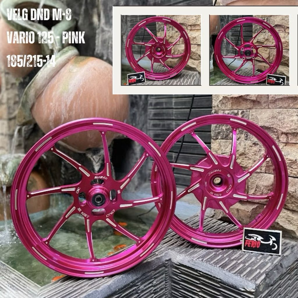 Velg DND Delkevic M8 MIO Sporty Mio Soul Gt 115 Fino 115 Ring 14 Original delkevic