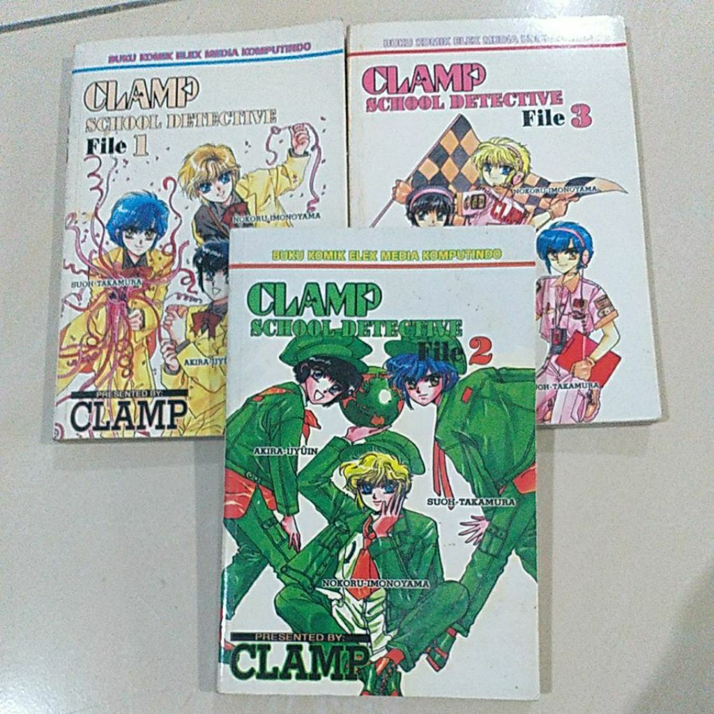 Komik Clamp school detective