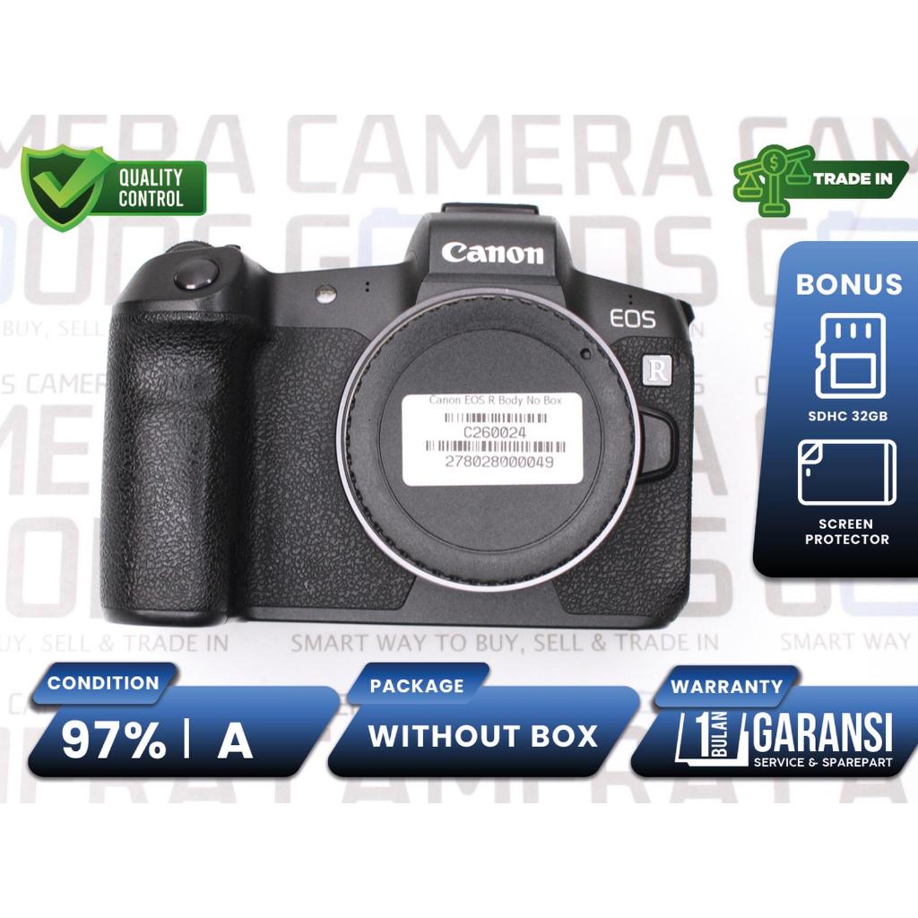 Kamera Canon EOS R FullFrame Camera Digital Mirrorless Second Bekas Grade A / EOS R - C260024