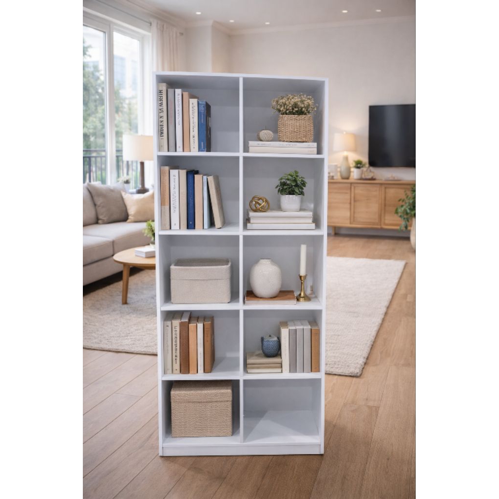 Rak serbaguna/lemari serbaguna/lemari pajangan RSG 10 kotak