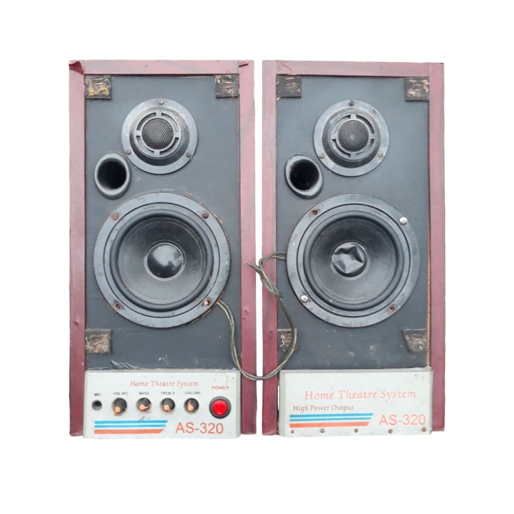 Salon/Speaker Aktif Aquarius AS-320 9 inchi Bekas Mulus