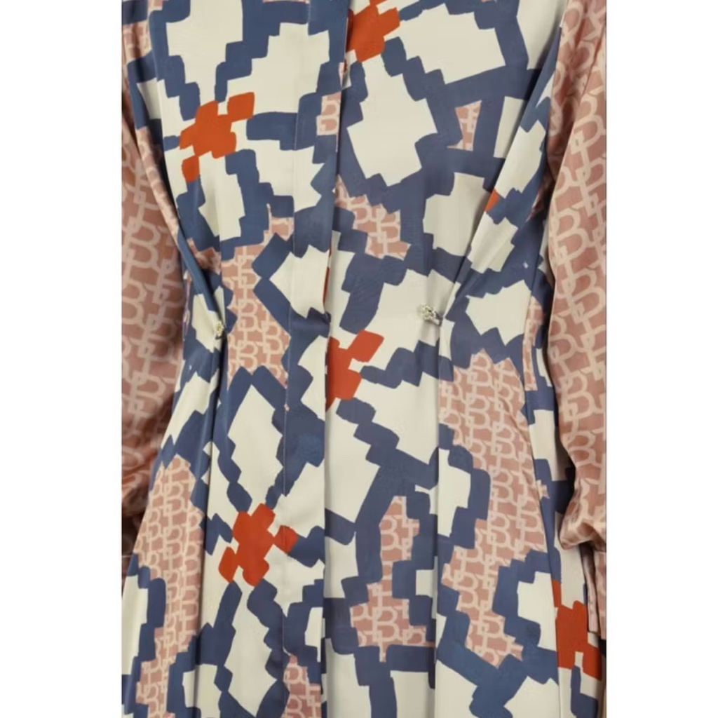 dress Eclora benang jarum