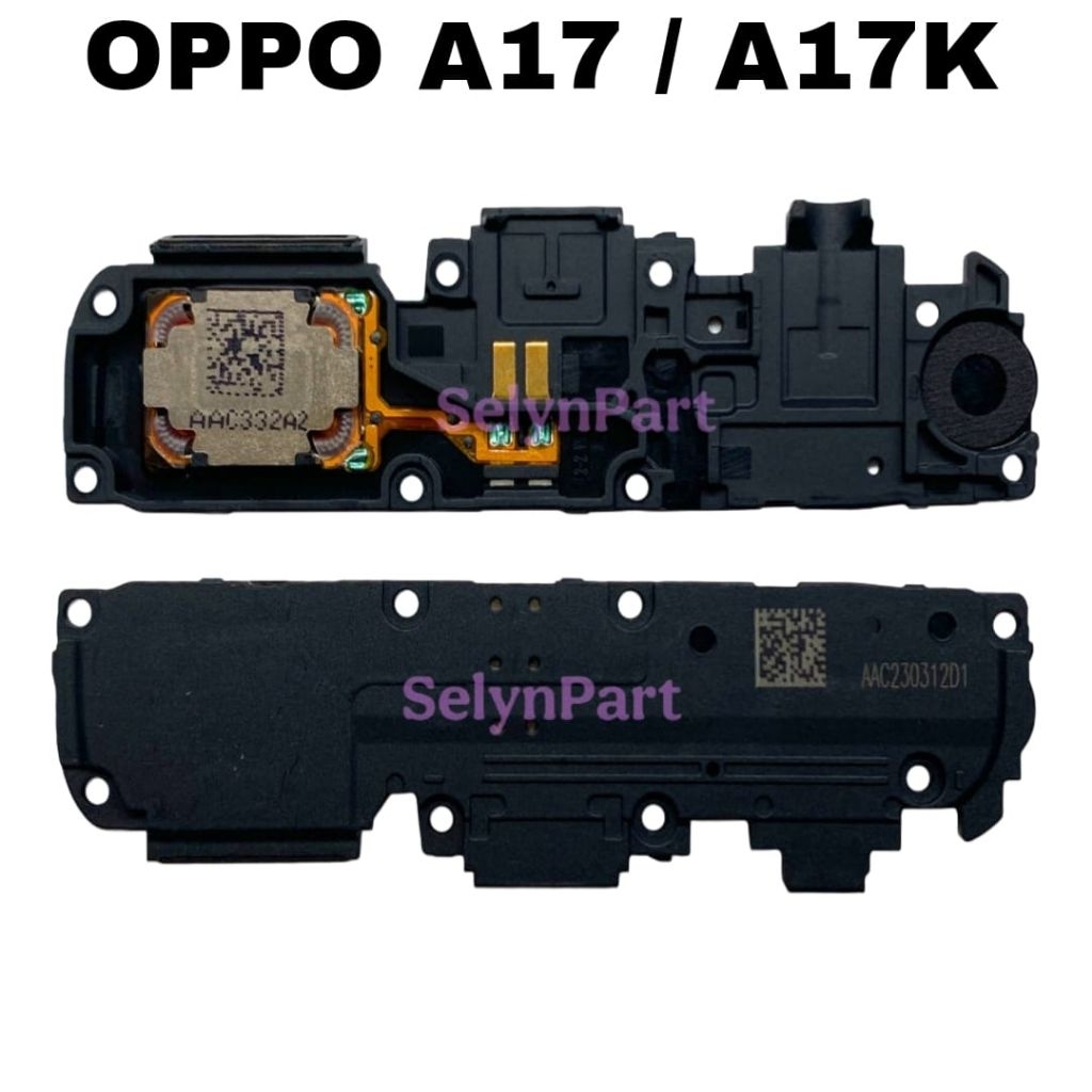 SPEAKER MUSIK BAWAH / BUZZER BAWAH FULSHET ORI HP OPPO A17 / A17K