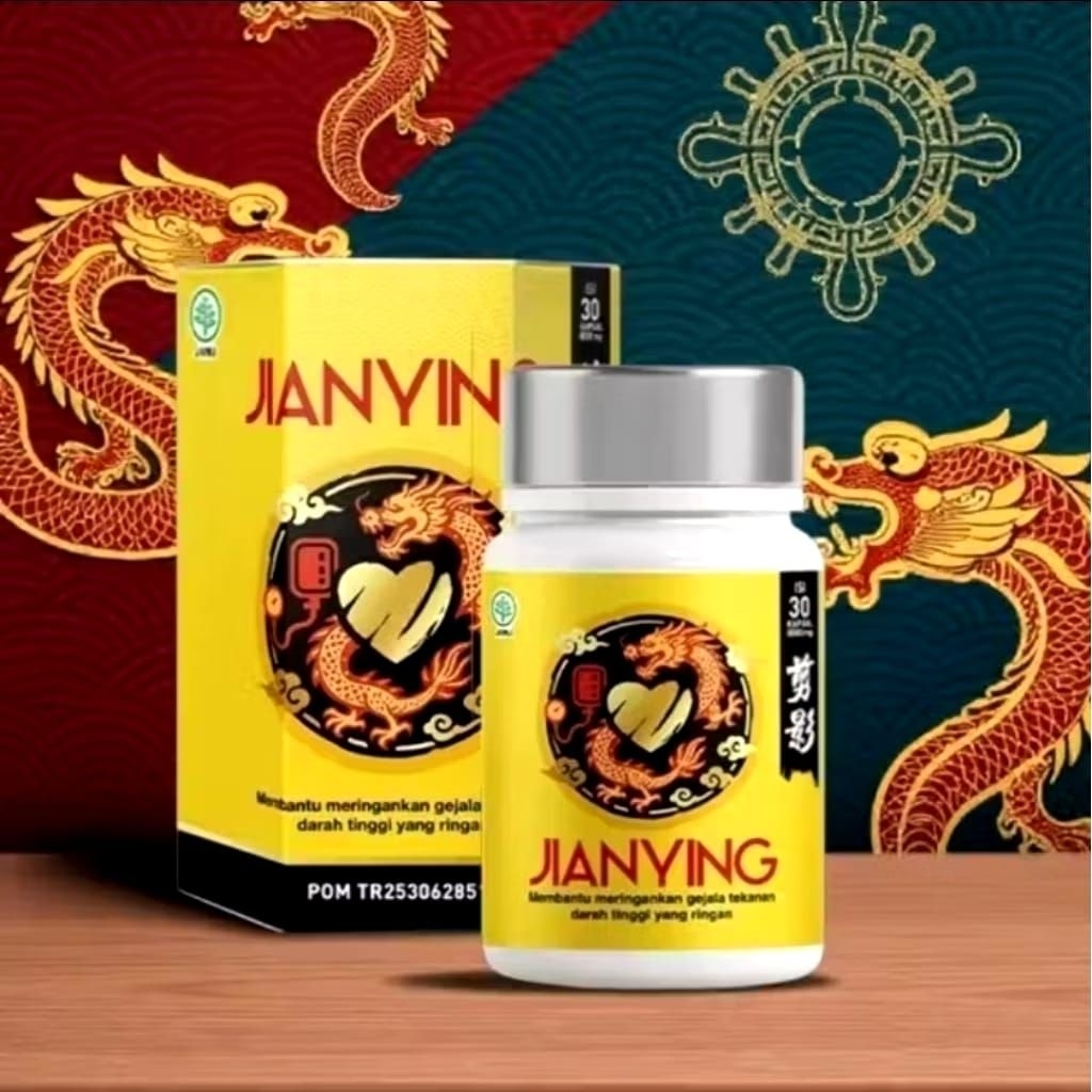 Jianying - Obat Herbal Mengatasi Hipertensi & Kolesterol Tinggi Original