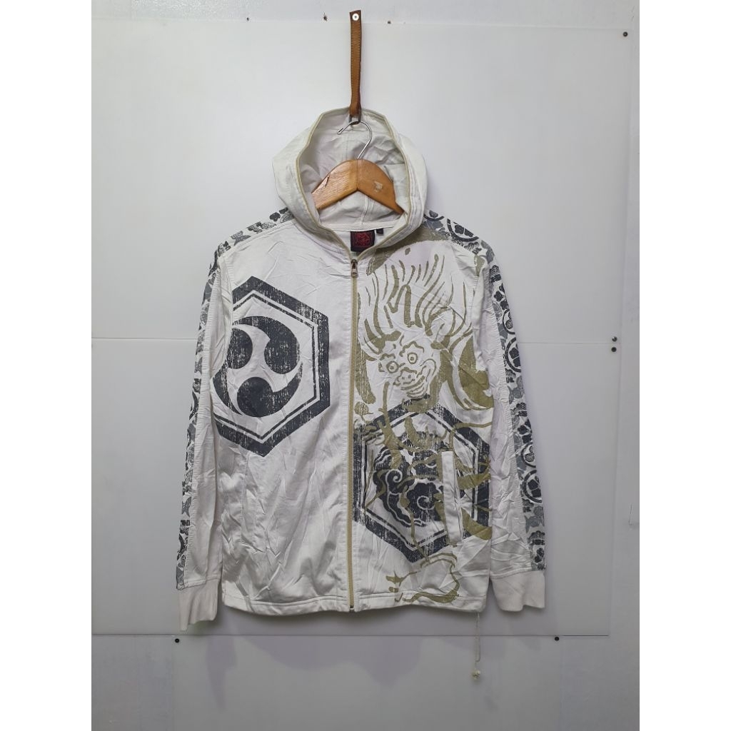 Hoodie Sukajan Raijin Fujiin