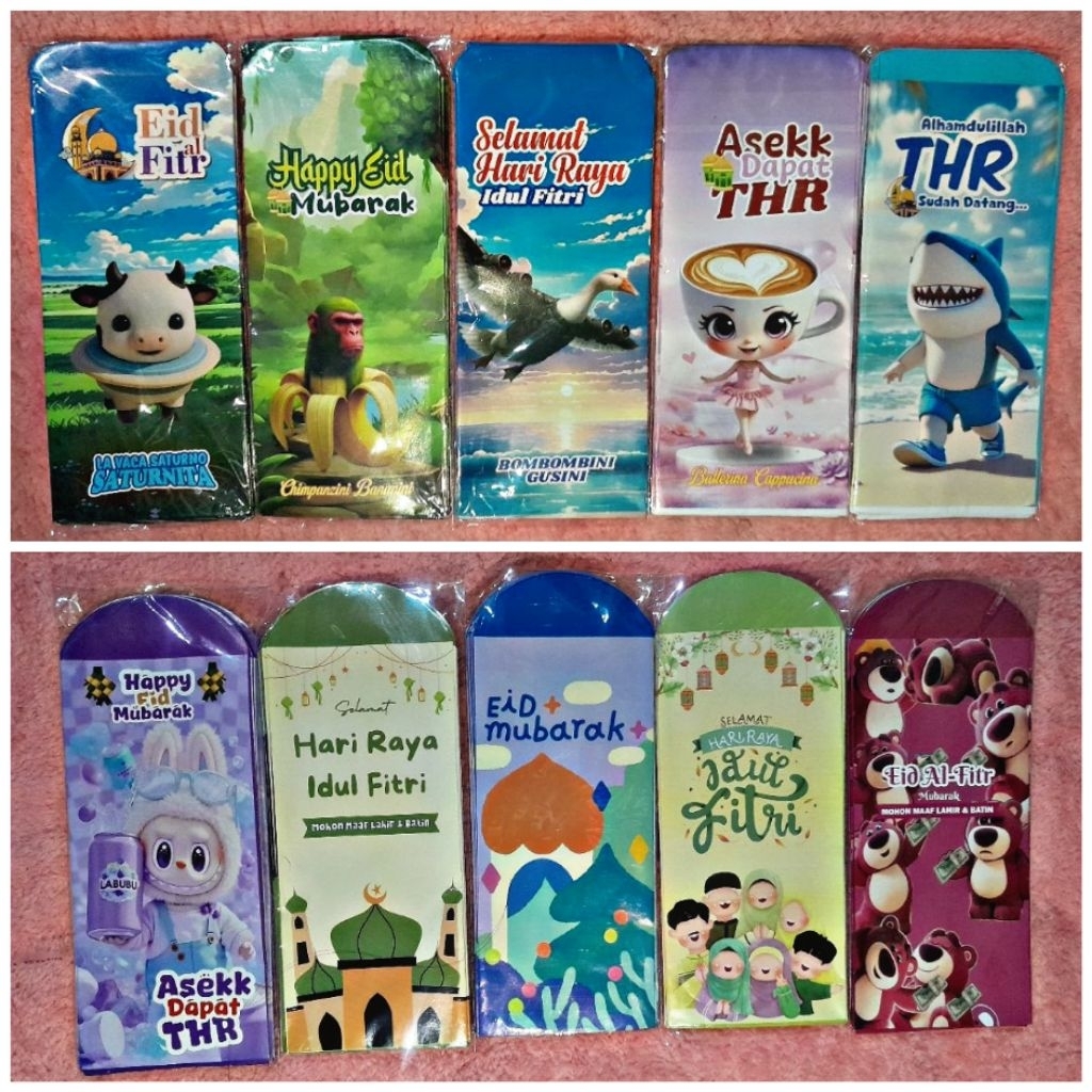 GROSIR AMPLOP LEBARAN UKURAN JUMBO (BESAR)