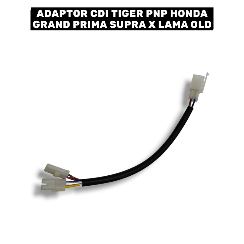 Soket Adaptor Sambungan Soket Cdi Tiger Pnp Honda Grand Astrea Prima Supra Lama