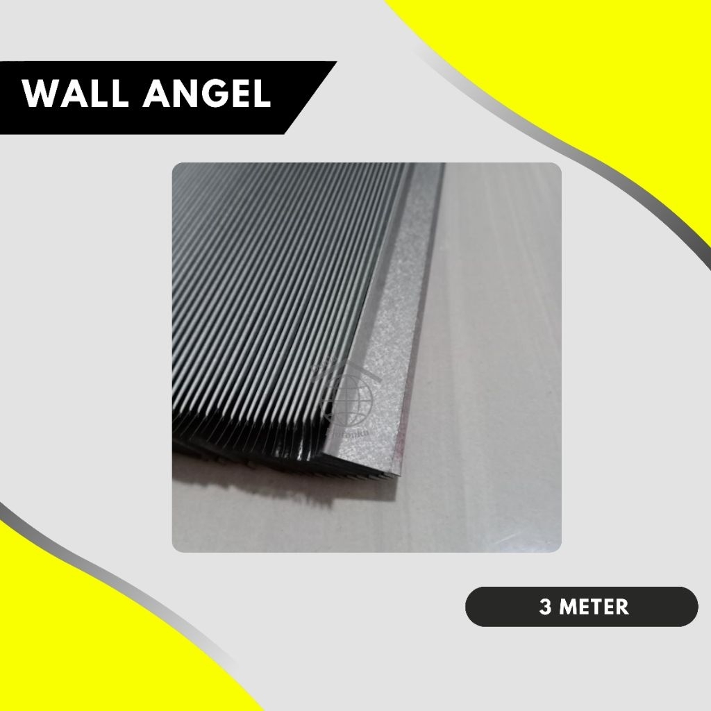 Wall angle / Wall angle galvanis /wal enjel / wal anjel / siku pinggiran plafon / enjel siku / sudut