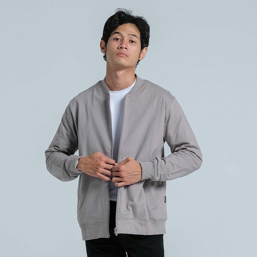 JB - Jacket Bary Taupe - Jaket Kasual Pria