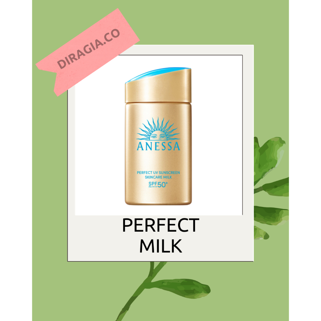 Sunscreen perfect milk spf 50+ original 100%  anessa
