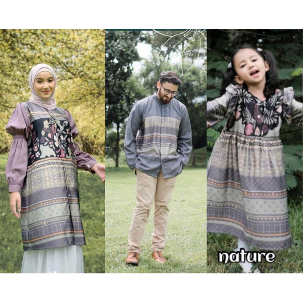 Sarimbit Keluarga | Binar Vanilla Hijab | Couple lebaran keluarga