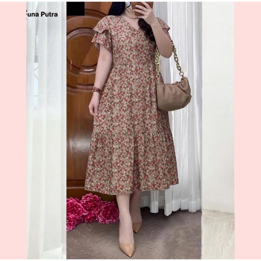 Jenny Dress Wanita Daster Nyaman Friendly Terbaru