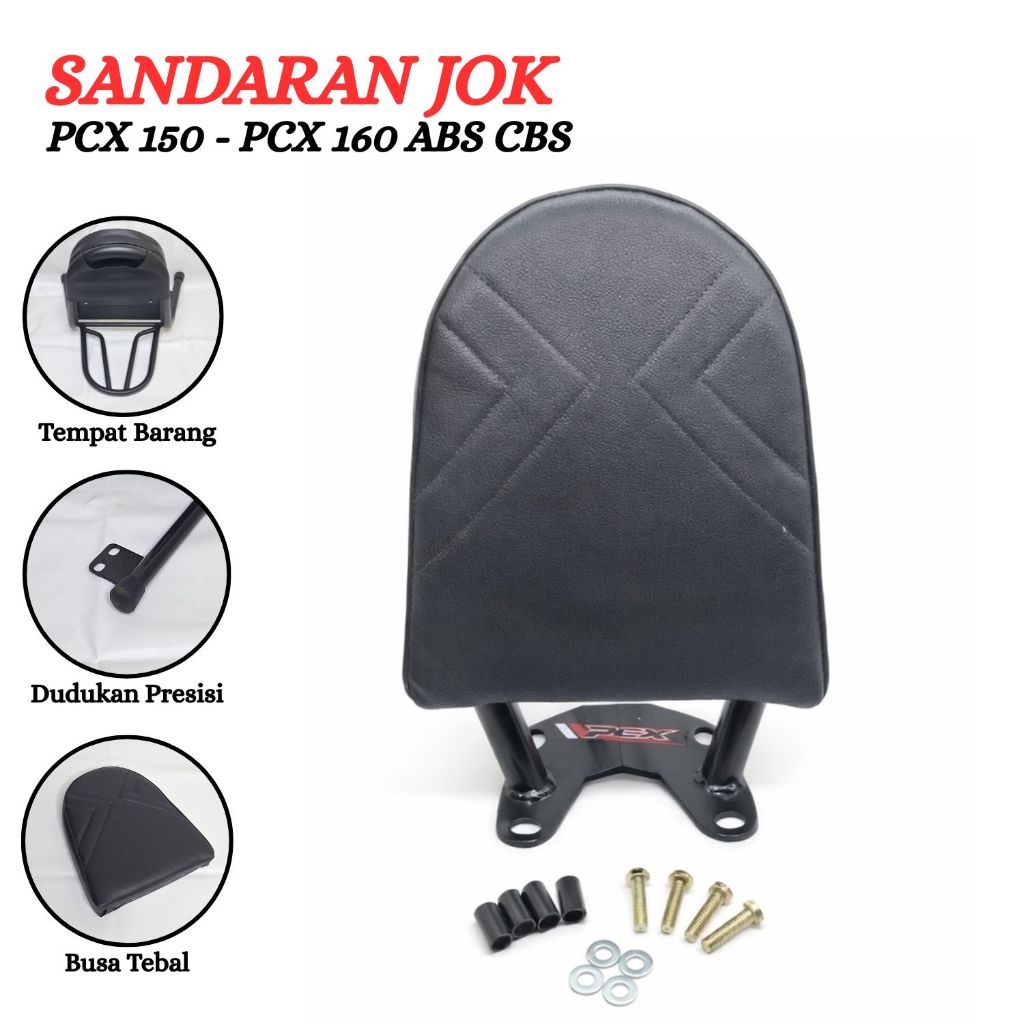COD Sandaran Jok PCX 150 Lokal PCX 160 ABS CBS