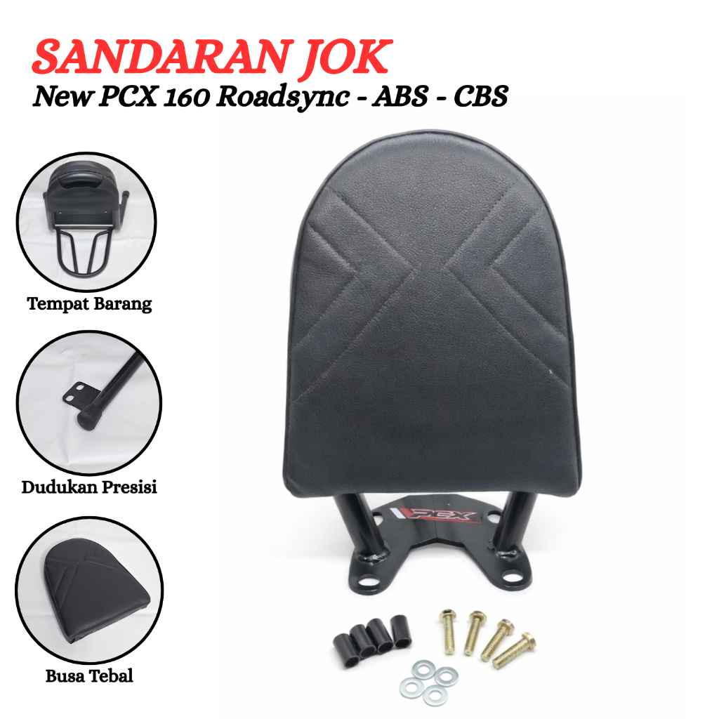 COD Sandaran Jok New PCX 160 2025 Roadsync ABS CBS