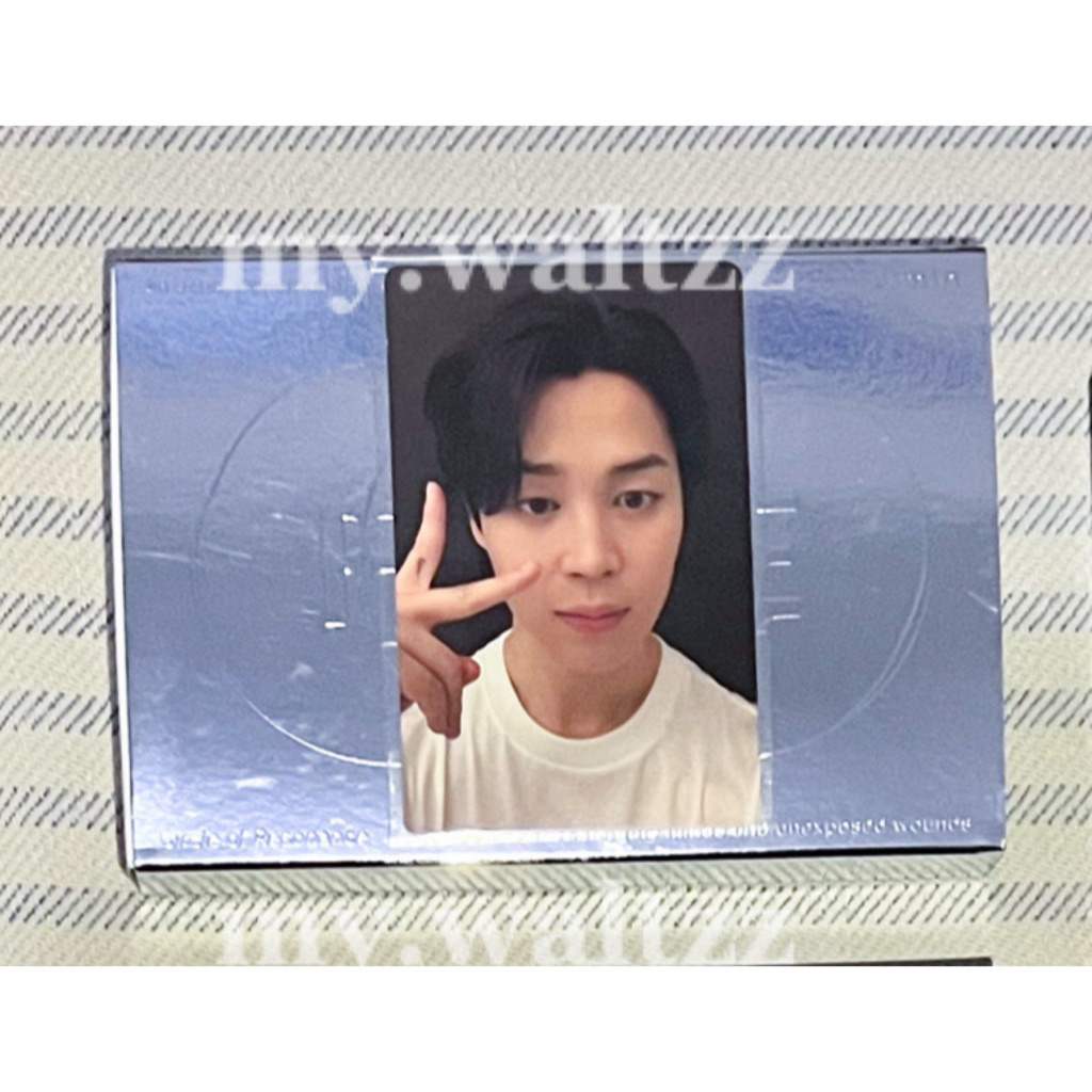 BTS Jimin Solo Album Face Weverse Version Fullset Unsealed PC RPC Photocard Postcard