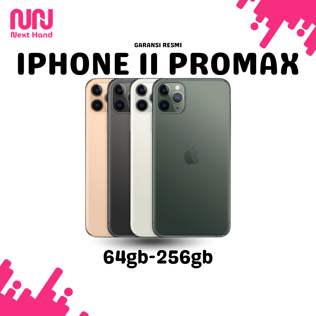 IBOX | iPhone 11 PRO MAX 64GB | 256GB Second Mulus Bergaransi