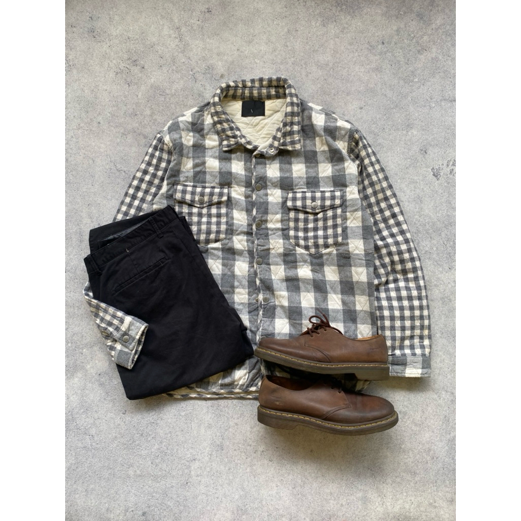 Jacket Outter Flanel Wool