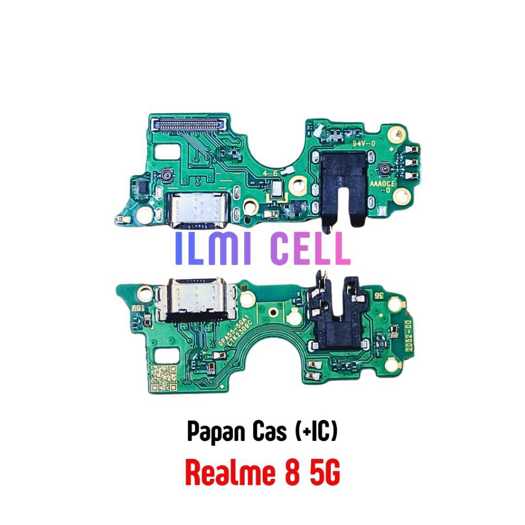 PAPAN KONEKTOR CAS MIC REALME 8 5G ORI