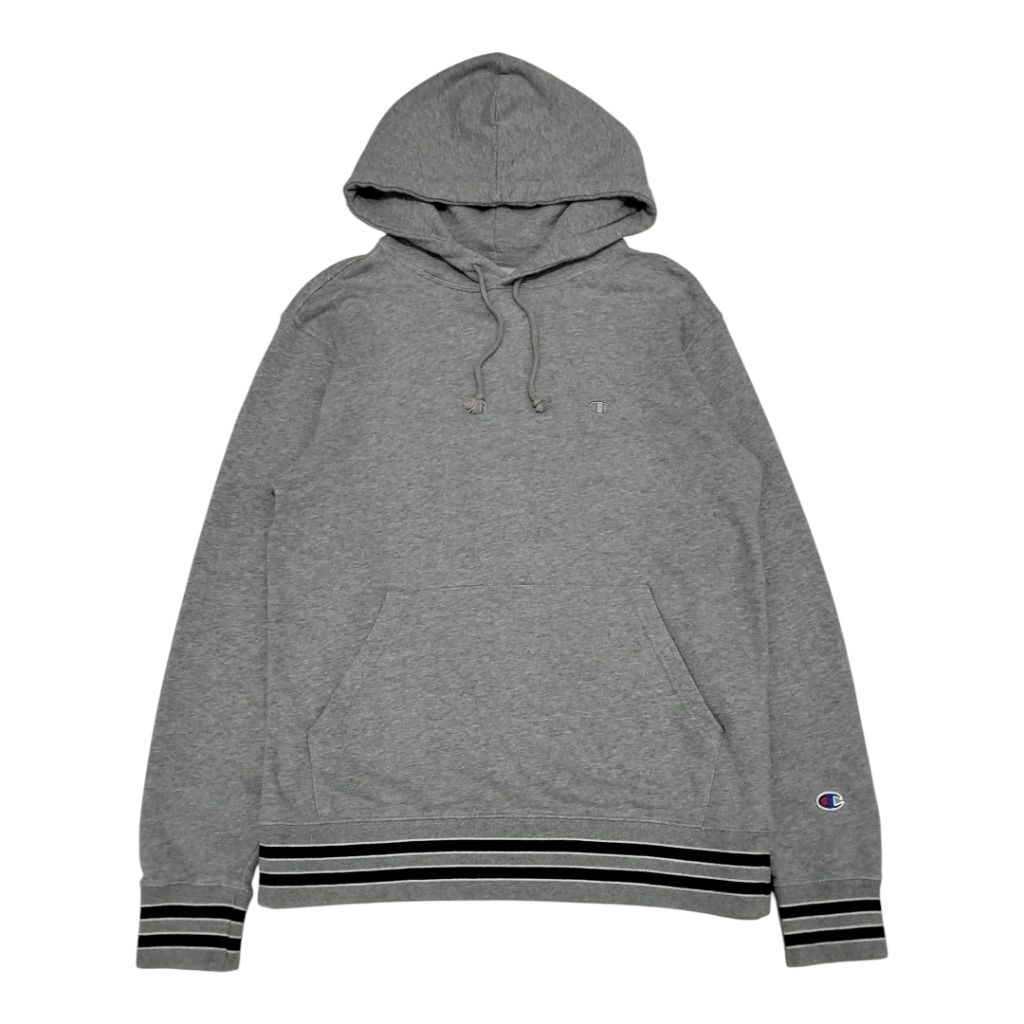 Hoodie CHAMPION Logo Grey Second Original