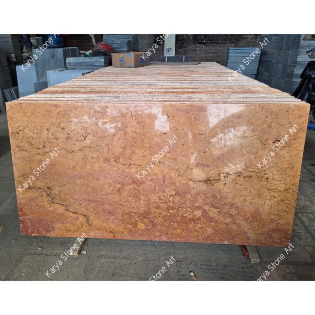 Lantai Batu Marmer Merah Tulungagung 60x120cm