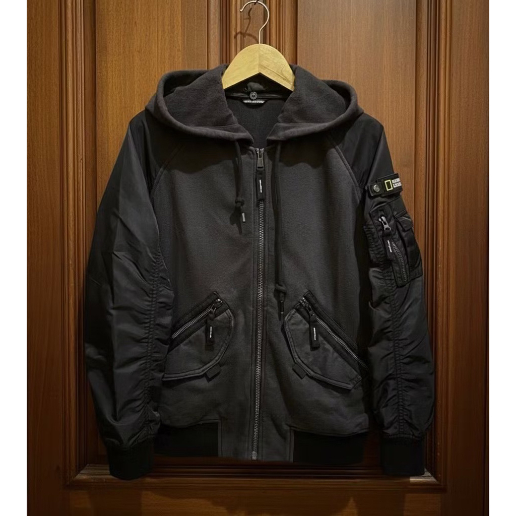 National geographic utility jacket | jacket hoddie zipper natgeo | bomber natgeo series langka