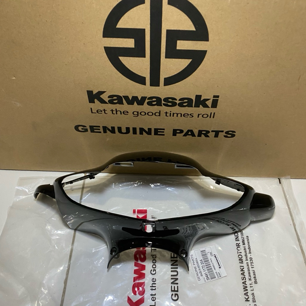 batok lampu depan cover lampu depan kawasaki blitz r hitam