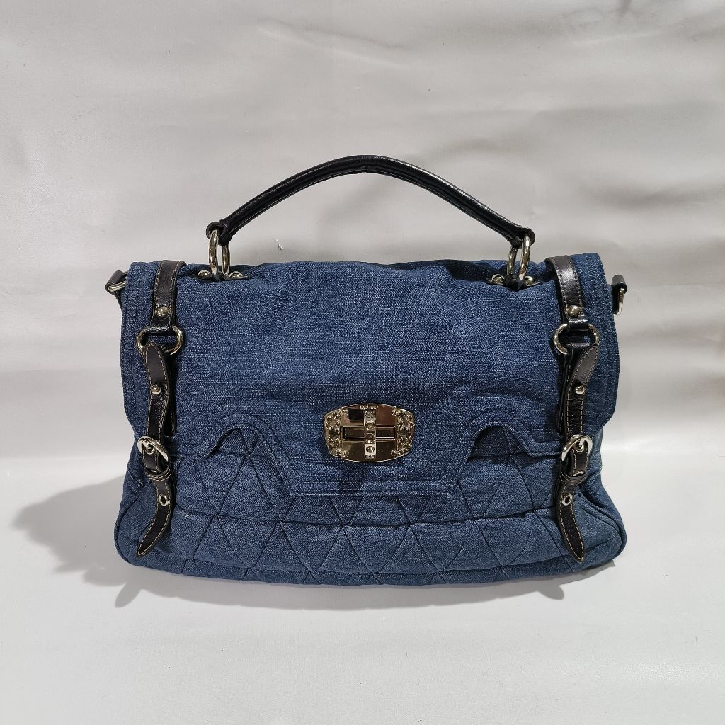 tas miu2 mesenger denim