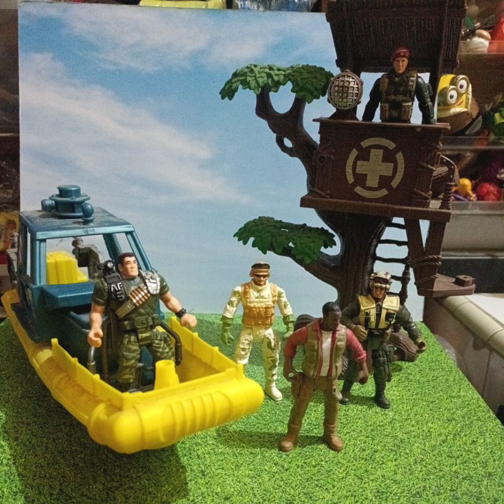 Chap Mei Patrol Boat Military Army Joe Adventure Team Light Lanard No Figures