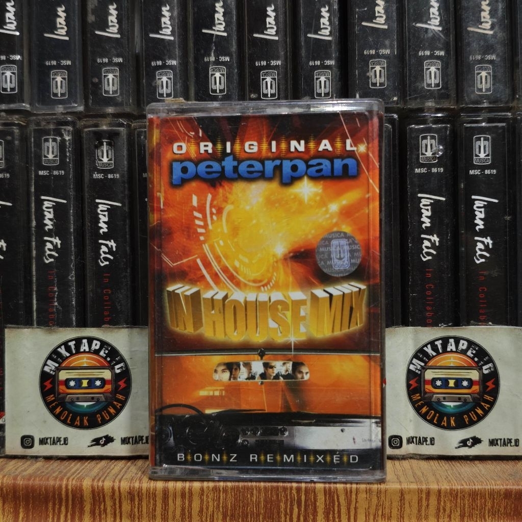 Kaset - Peterpan - In House Mix (Bonz Remixed) - Radio Tape - Kaset Pita - Radio - Pemutar Kaset - R