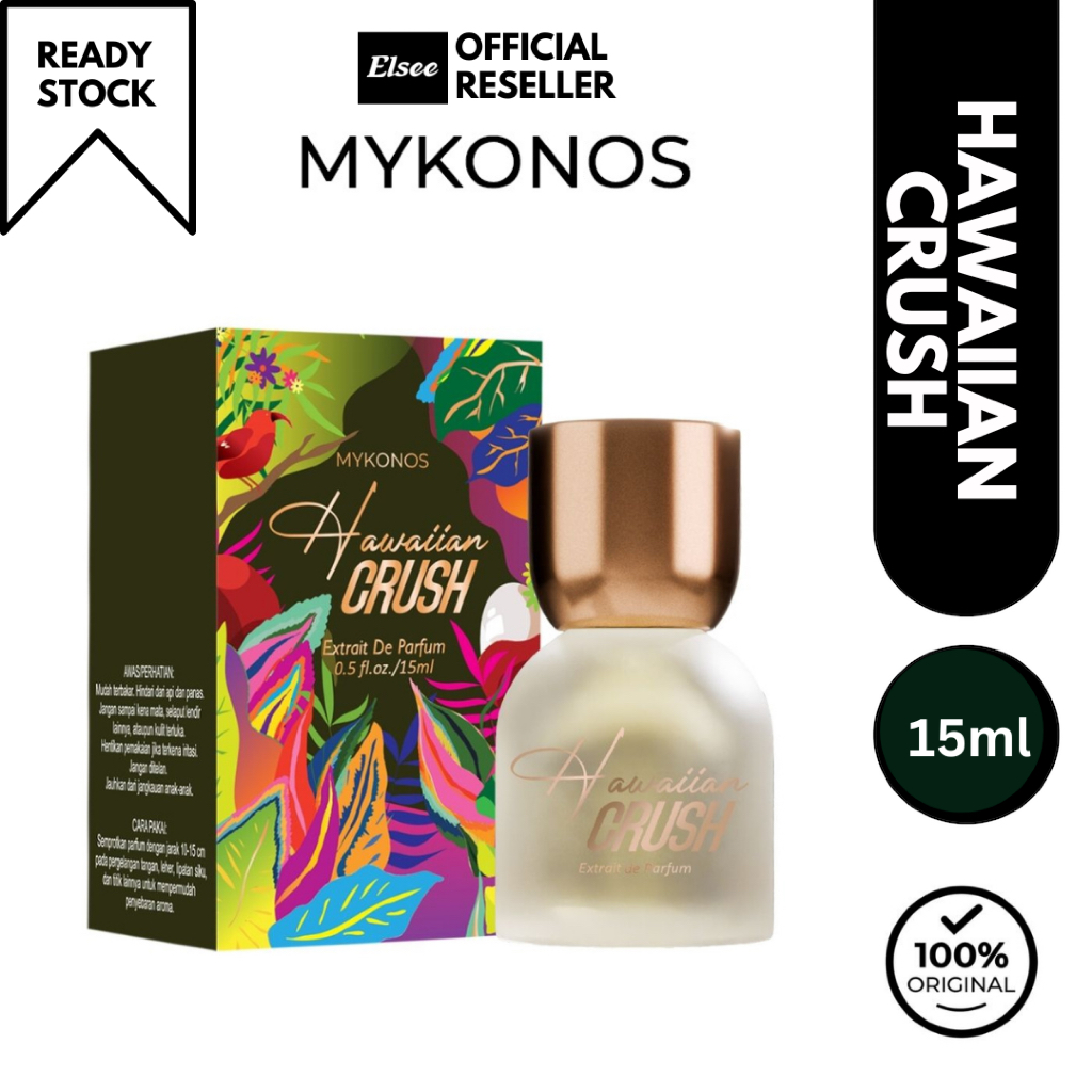 Reseller Resmi Mykonos Hawaiian Crush Extrait De Parfum 100ML & 15ML(READY)