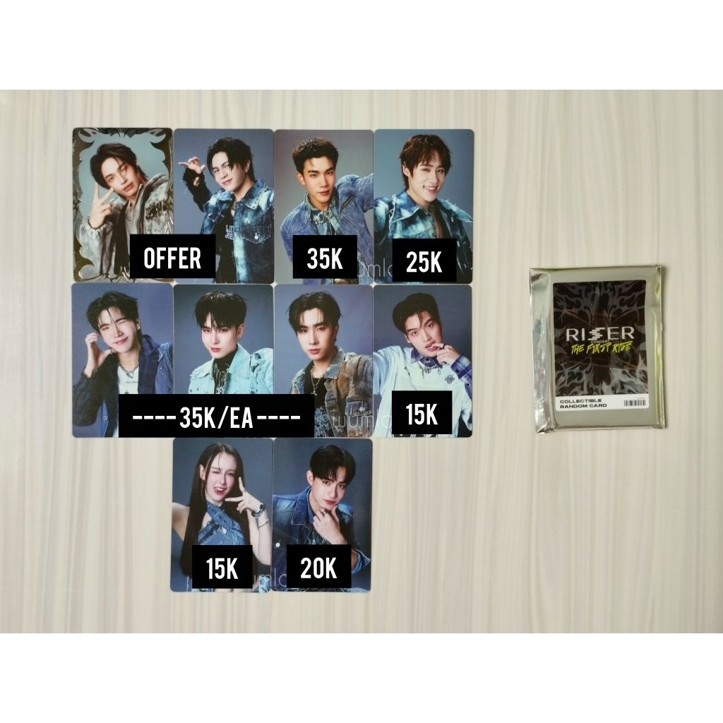 Collectible Card CC Photocard PC Riser Concert Secret Win William Fourth Nut Keen Santa Perth Ashi C