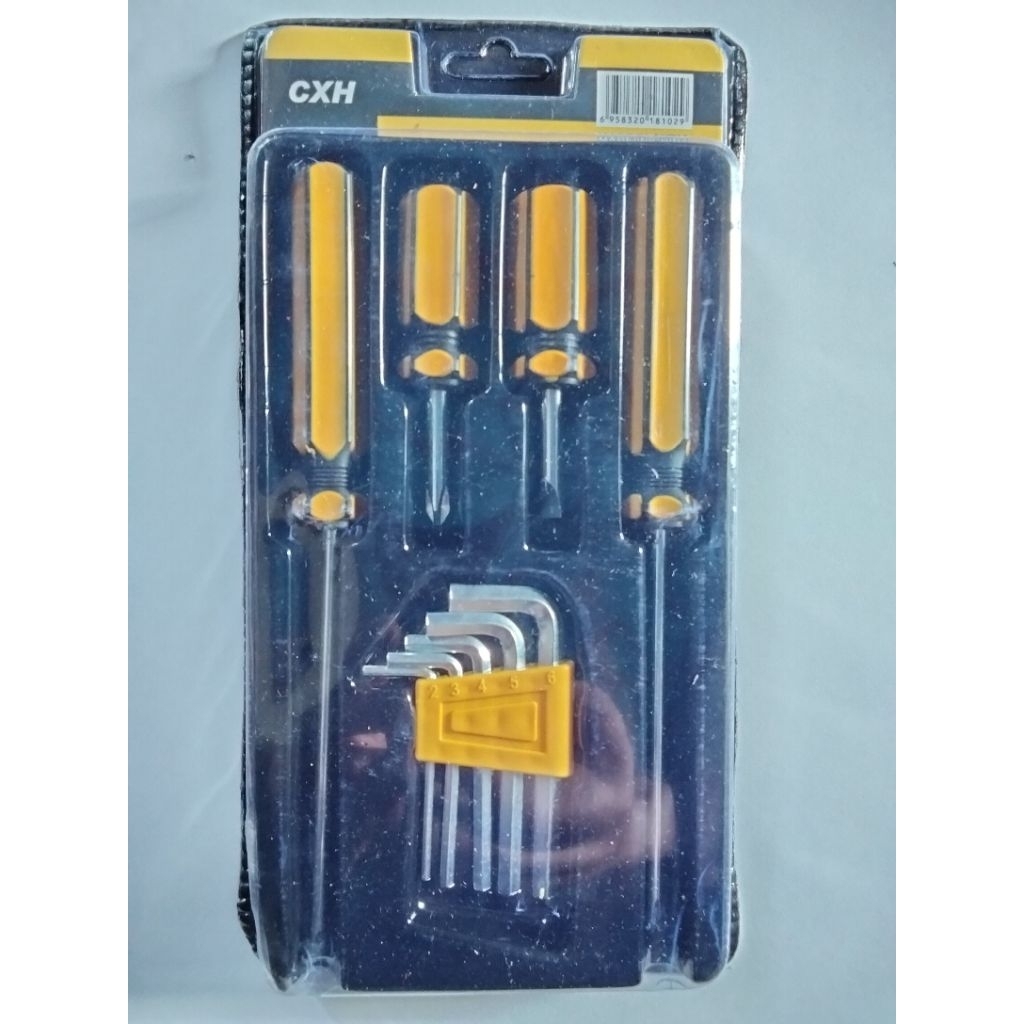 Kunci L Set Degan Obeng min+-kecil set