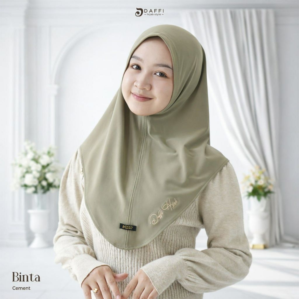 Hijab Instant Binta by Daffi Hijab