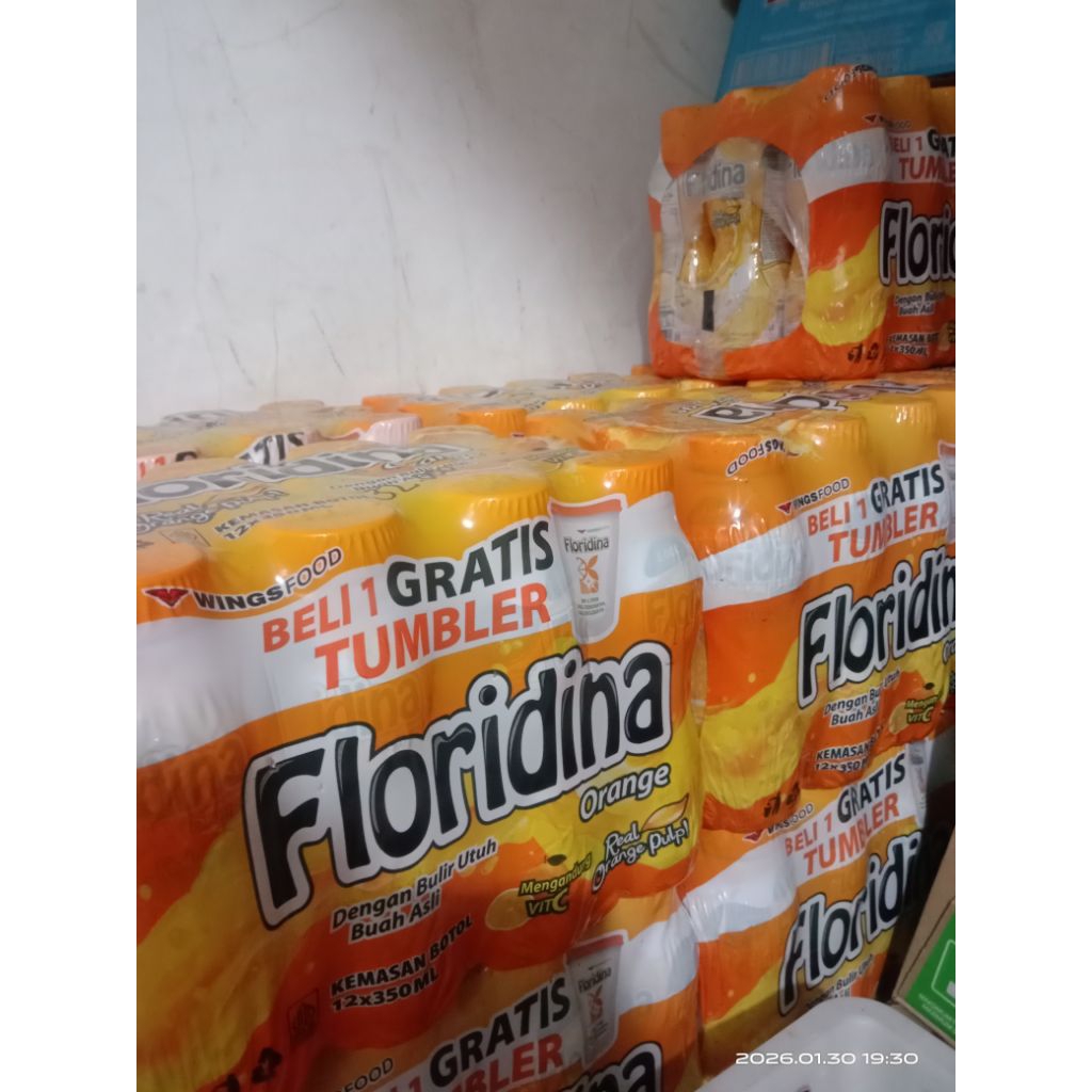 Floridina Minuman Jeruk Yang Menyegarkan Floridina Botol
